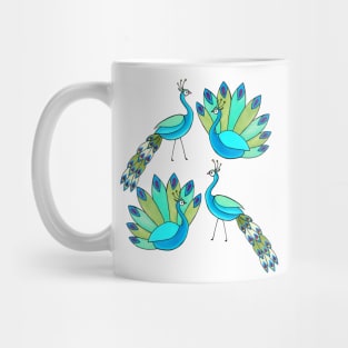 Peacocks are beautiful Mug